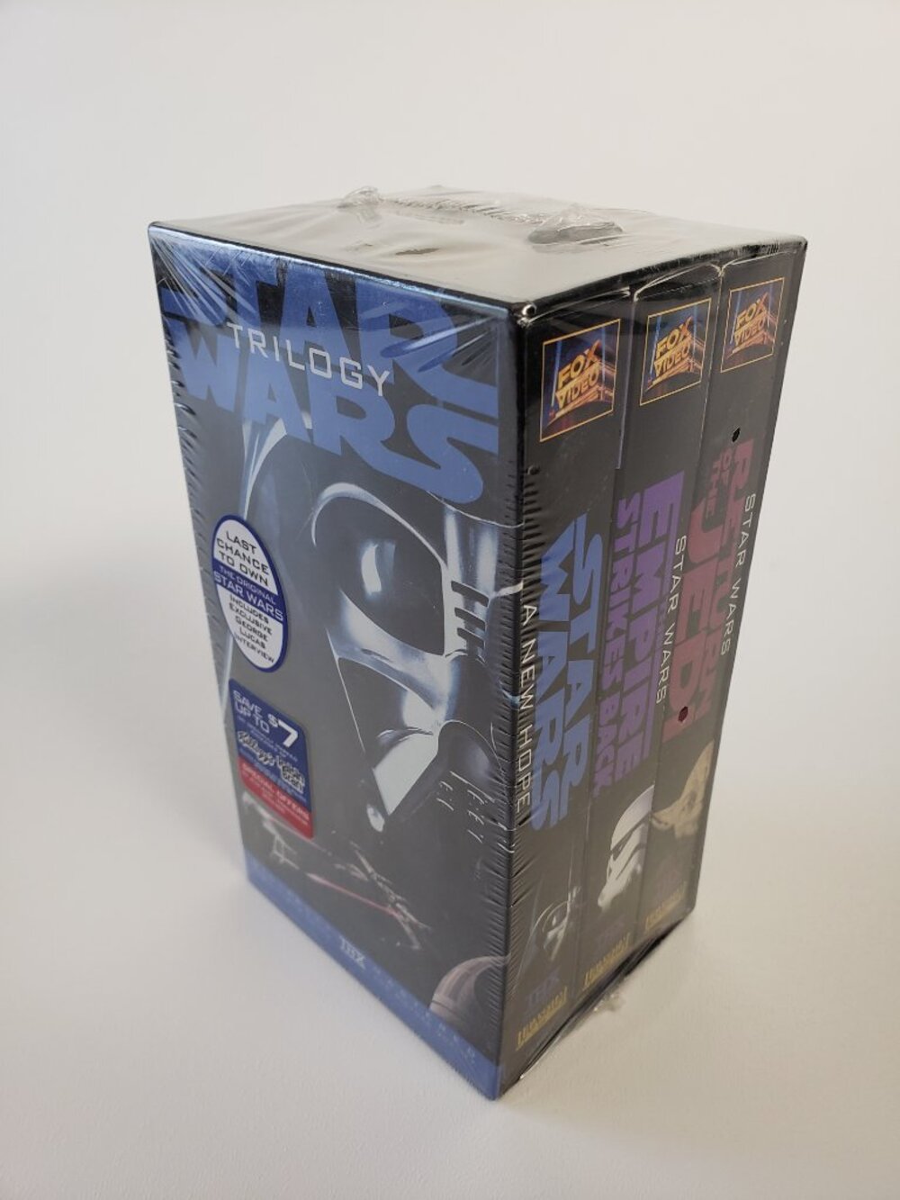 Star Wars Trilogy VHS Box Set Factory Sealed (1995 Release) Vintage